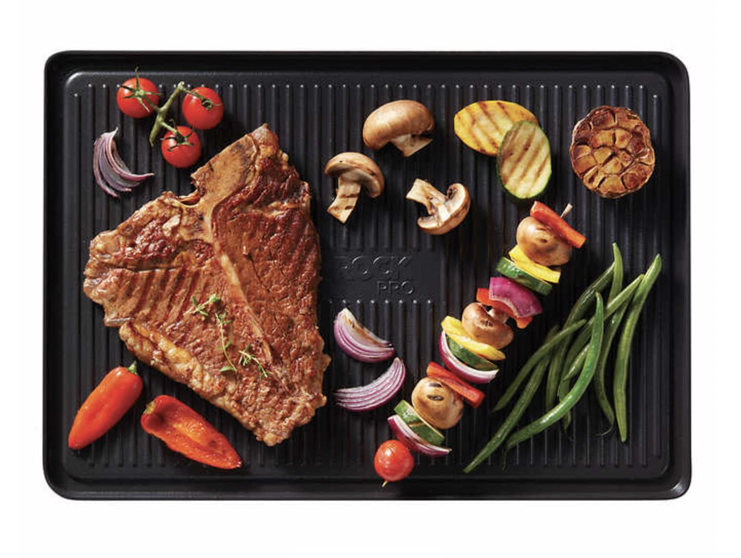 The Rock PRO Reversible Grill/Griddle Pan